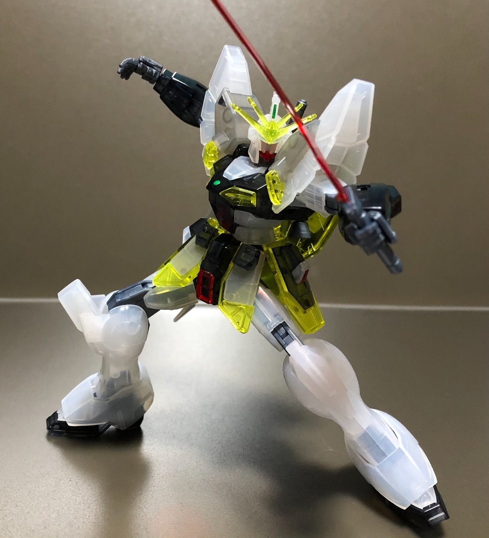 HGAC ガンダムサンドロック[クリアカラー]: アサルト明太子