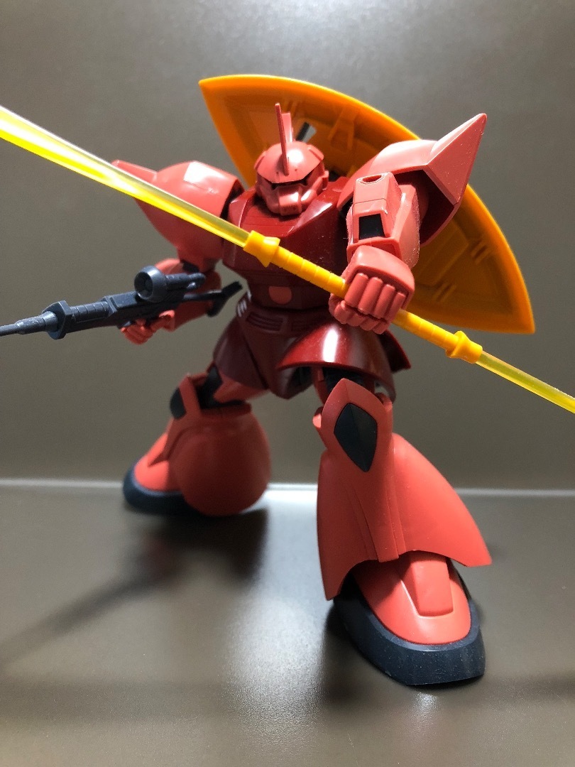 電人 ガンダム シャア専用ゲルググ ソフビ グレネード D+G