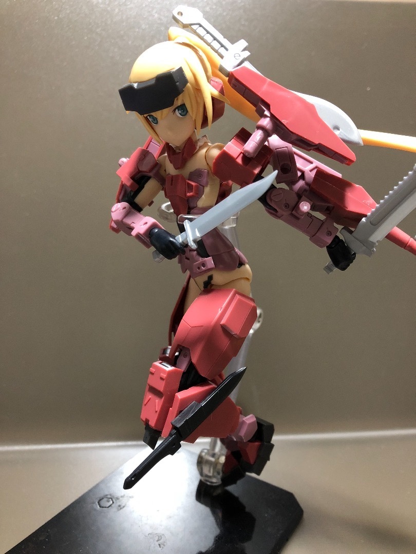 フレームアームズ ガール 迅雷 アサルト明太子