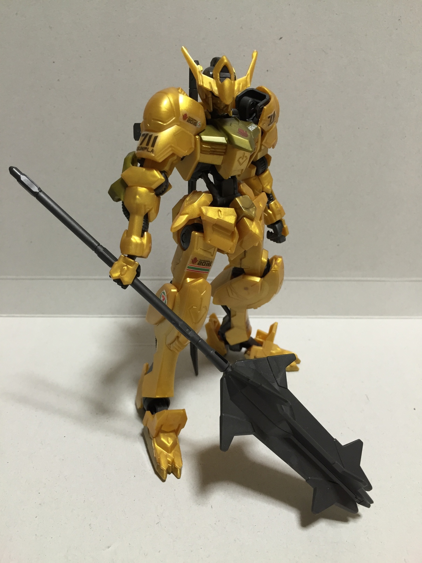 HG ガンダムバルバトス ゴールドメッキVer.-