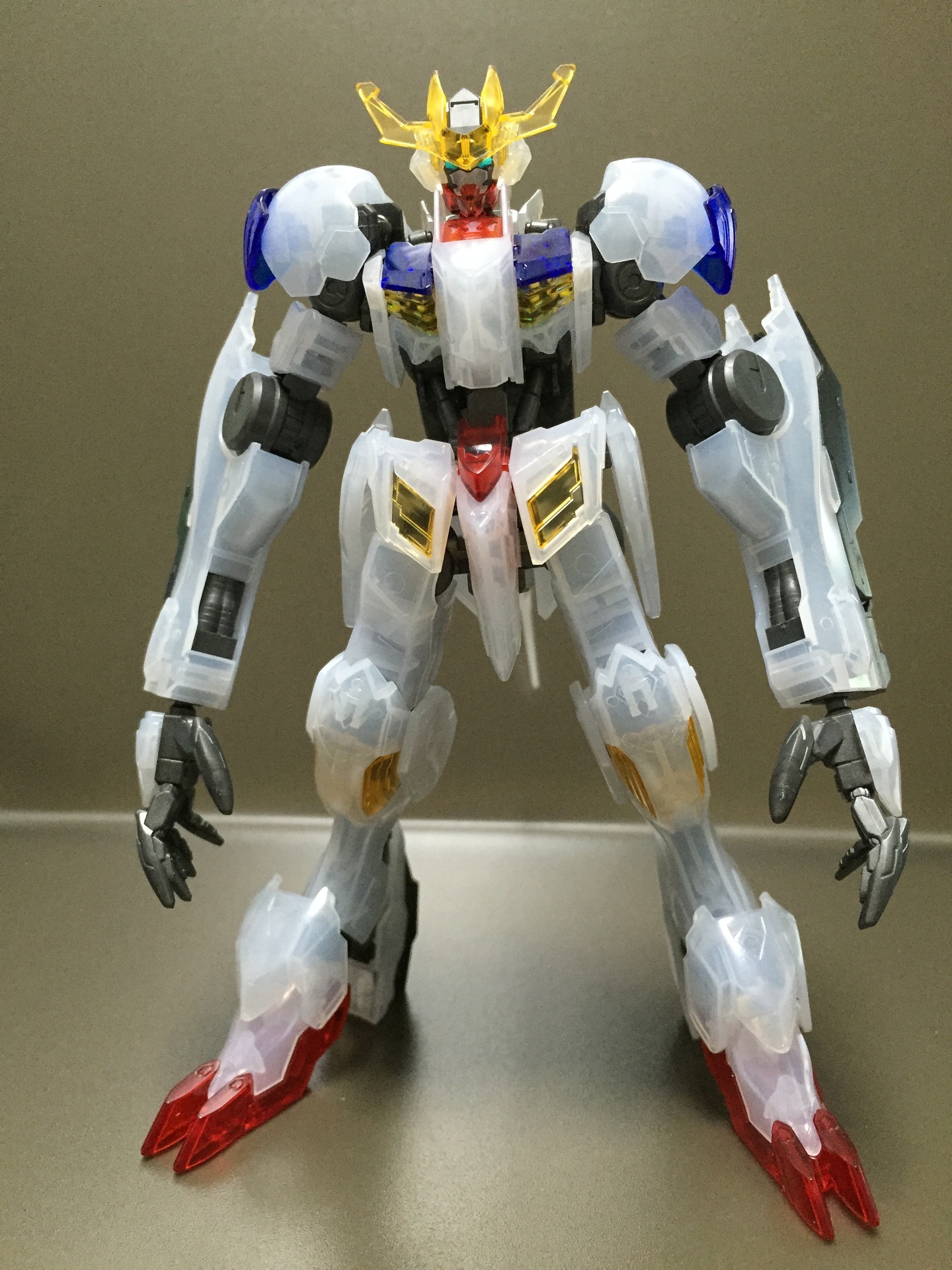 Hg ガンダムバルバトスルプスレクス クリアカラー アサルト明太子